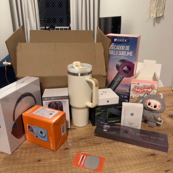 Foto da caixa recebida pelo cliente 1