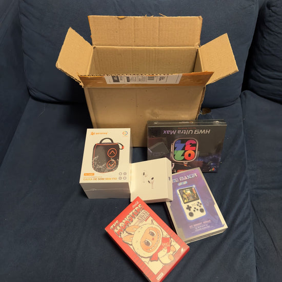 Foto da caixa recebida pelo cliente 3